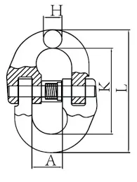 G80 Alloy Steel Connecting Link